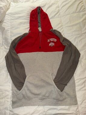 Pro Edge Ohio State Buckeyes Half-Zip Hoodie - men’s XL